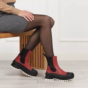 Stella McCartney | Trace Chelse Boots in Rust, size 37 (7.5-8 US - fits large)